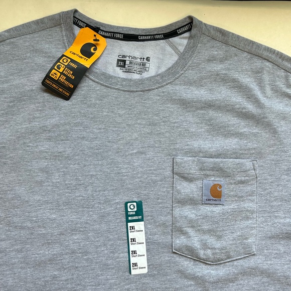 Carhartt Force relaxed fit short sleeve crew neck T-shirt, new with tags - Picture 2 of 9